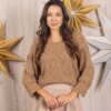 UR/CEO Soft brown long sleeve sweater Rianne