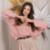 UR/CEO Soft pink long sleeve sweater Rianne