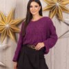 UR/CEO Soft purple long sleeve sweater Rianne