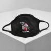 Ugly Santa Face Mask Black