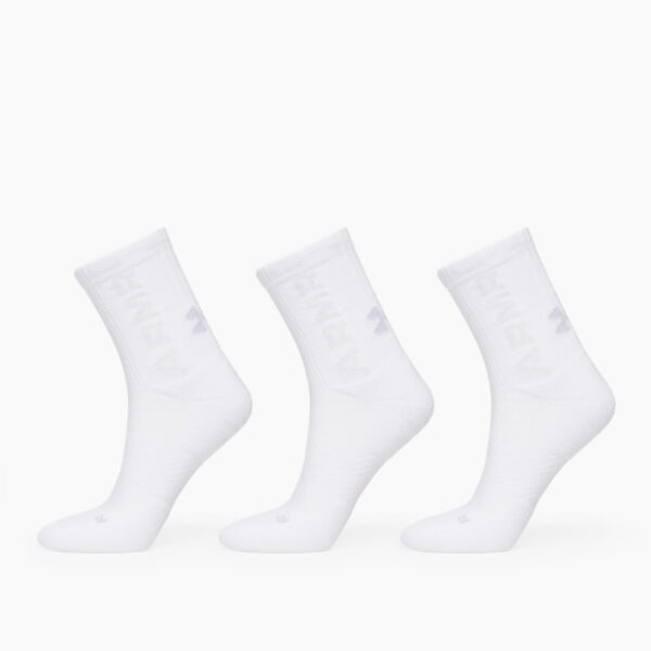 Under Armour 3-Maker Cushioned Mid-Crew 3-Pack Socks White XL-alacsony-ár