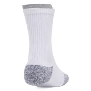 Under Armour AD Run Cushion 3-Pack Crew White/ White/ Reflective M-alacsony-ár