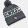 Under Armour Beanie UA Men's Halftime Pom Beanie-GRY - Mens