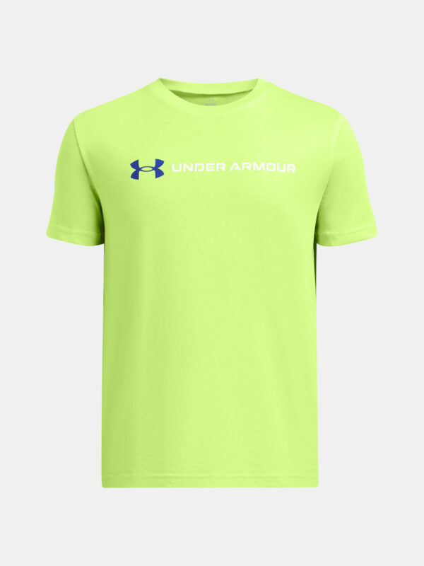Under Armour Boys' T-shirt UA B LOGO WORDMARK SS - Boys