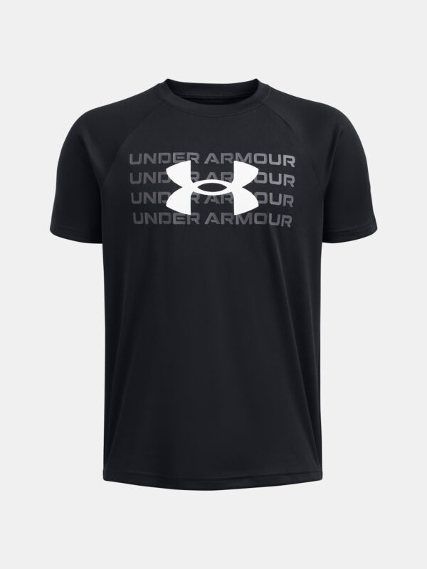 Under Armour Boys' T-shirt UA B TECH WM LOGO SS - Boys