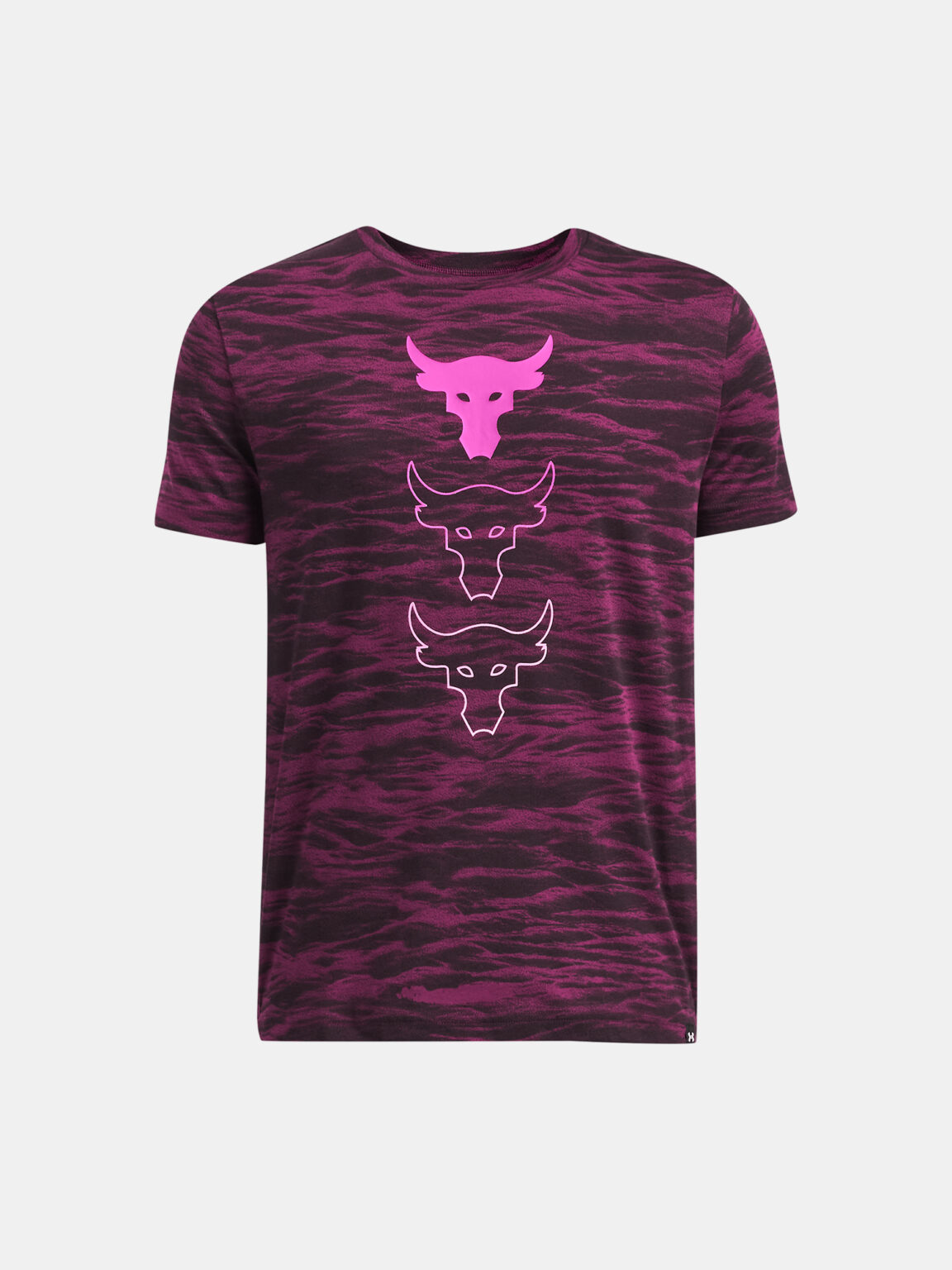 Under Armour Boys' T-shirt UA Pjt Rck B Three BB AOP SS - Boys