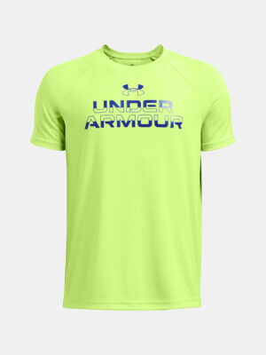 Under Armour Boys' T-shirt UA Tech Split Wordmark SS - Boys