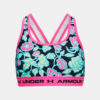 Under Armour Bra G Crossback Mid Printed-BLK - Girls