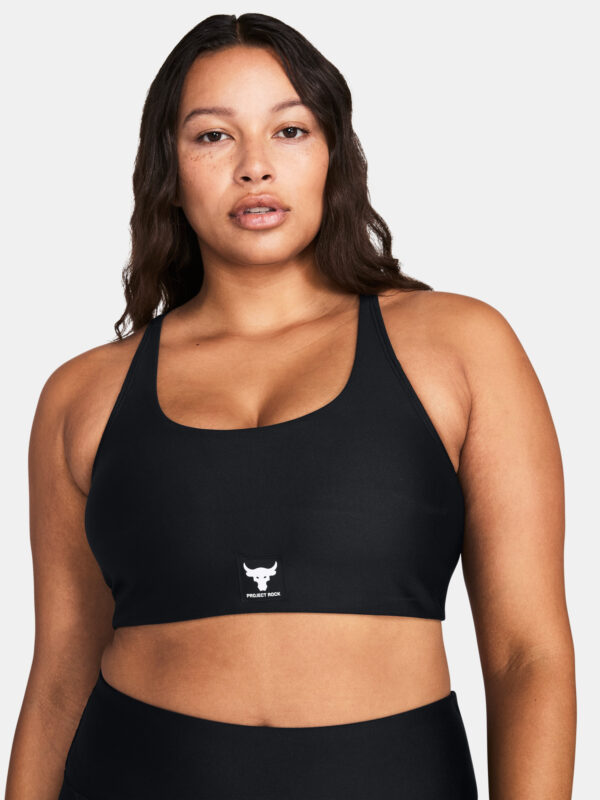 Under Armour Bra Pjt Rck All Train Crsbck Bra-BLK - Women's