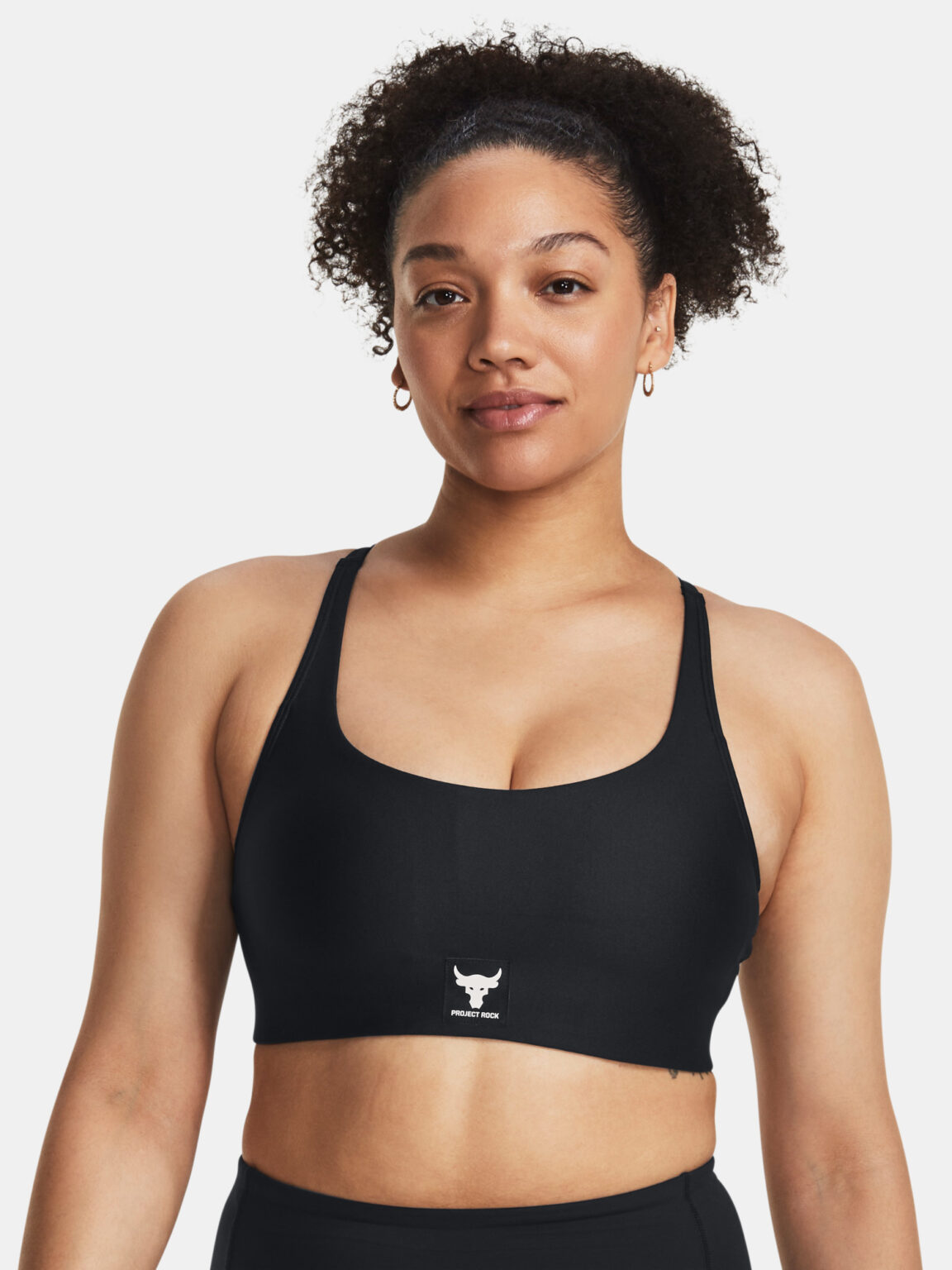Under Armour Bra Pjt Rck All Train Crsbck Bra-BLK - Women's