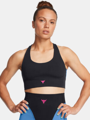 Under Armour Bra Pjt Rck LG Grind Sportlette-BLK - Women's