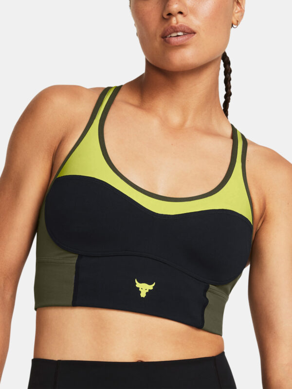 Under Armour Bra Pjt Rck Lets Go LL Infty Bra-BLK - Women's