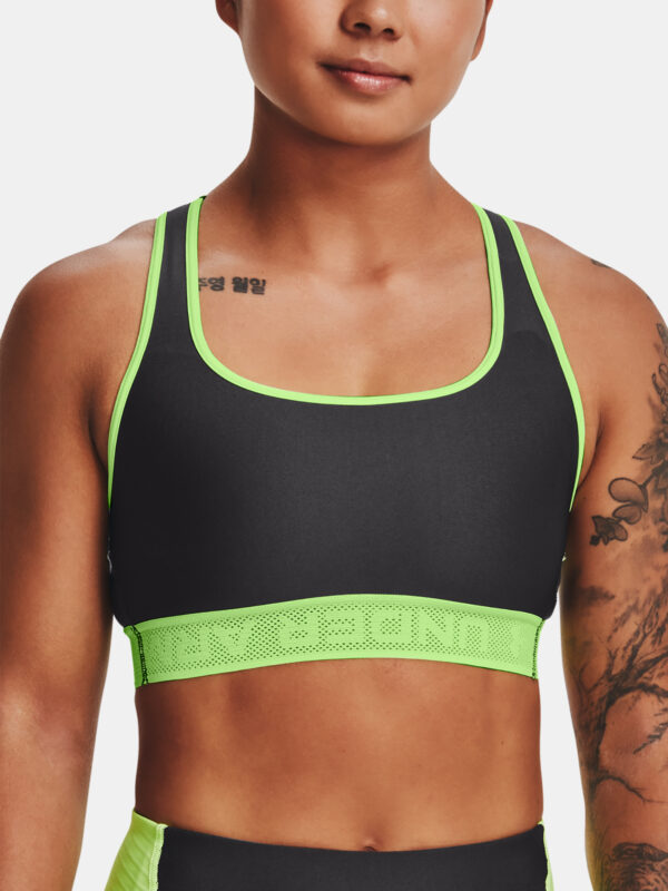 Under Armour Bra UA Crossback Mid Solid-GRY - Women