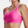 Under Armour Bra UA HG Armour Mid Padless-PNK - Women