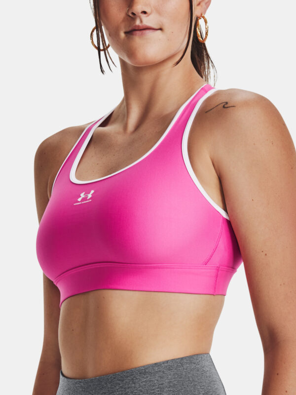 Under Armour Bra UA HG Armour Mid Padless-PNK - Women