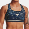 Under Armour Bra UA Pjt Rock Bra Printed-NVY - Women's