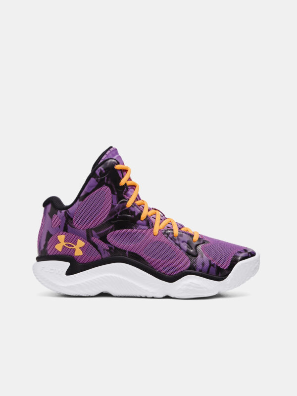 Under Armour CURRY SPAWN FLOTRO NM purple sports sneakers