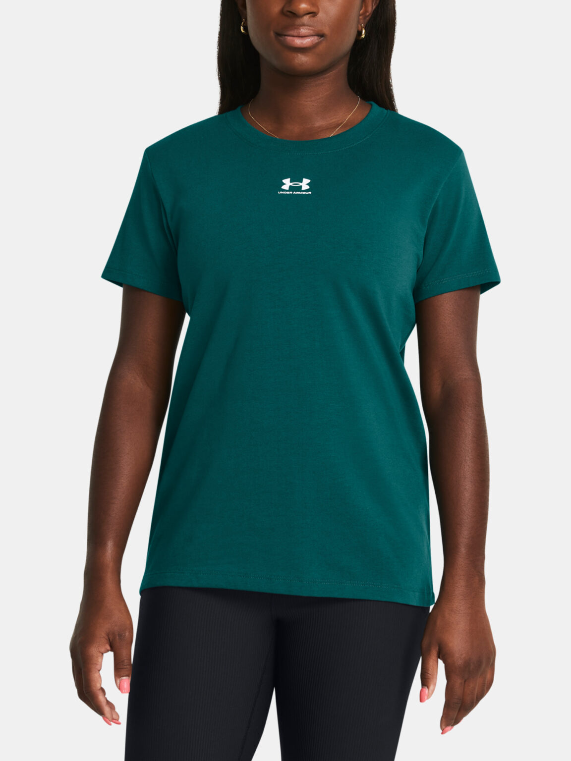 Under Armour Campus Core SS-BLU T-Shirt - Women