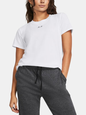 Under Armour Campus Core T-Shirt SS-WHT - Women Under Armour Campus Core T-Shirt SS-WHT - Women