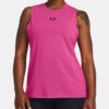 Under Armour Campus Muscle Tank Top - PNK - Women