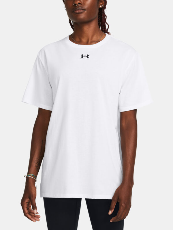 Under Armour Campus Oversize T-Shirt SS-WHT - Women Under Armour Campus Oversize T-Shirt SS-WHT - Women