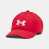 Under Armour Cap Boy's UA Blitzing Adj-RED - Boys