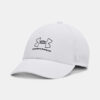 Under Armour Cap Iso-chill Driver Mesh Adj-WHT - Women