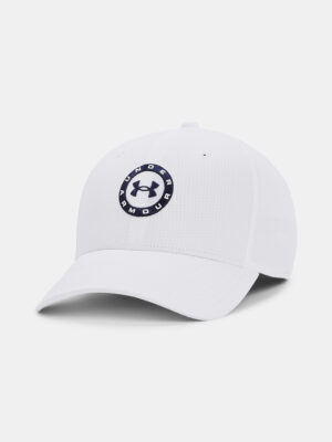 Under Armour Cap Jordan Spieth Tour Adj Hat-WHT - Mens