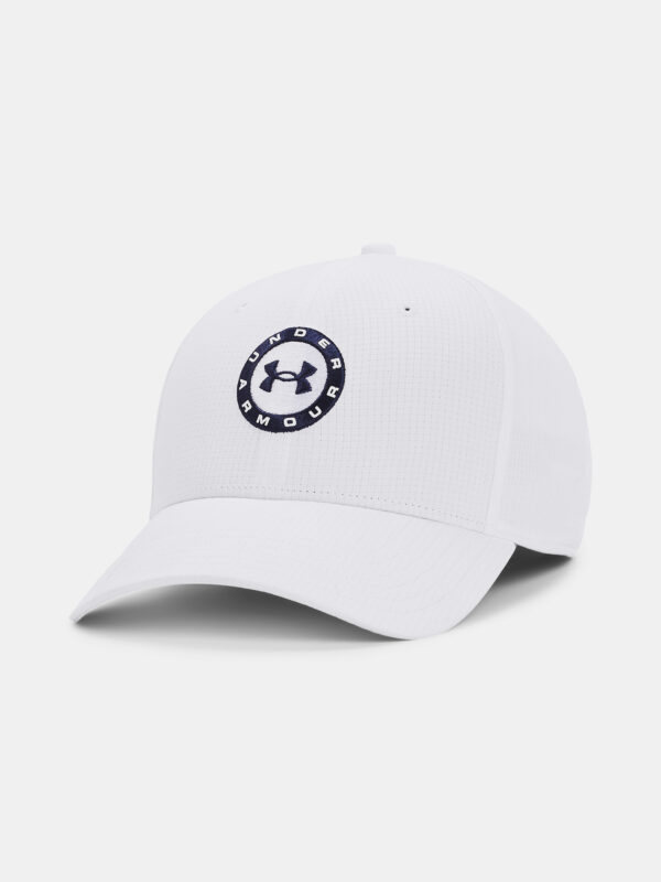Under Armour Cap Jordan Spieth Tour Adj Hat-WHT - Mens