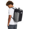 Under Armour Contain Duo SM BP Duffle Castlerock Medium Heather/ Black/ White Universal-alacsony-ár