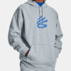 Under Armour Curry Big Splash PO Hoodie-BLU - Men's