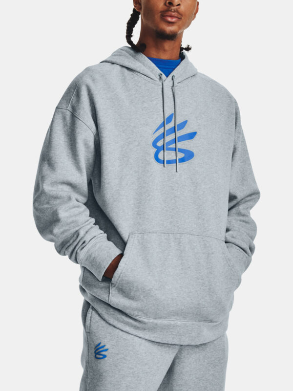 Under Armour Curry Big Splash PO Hoodie-BLU - Men's