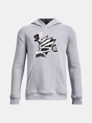 Under Armour Curry Boys Big Splash Hoodie - GRY - Boys