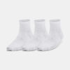 Under Armour Essential 3pk Qtr Yth Socks