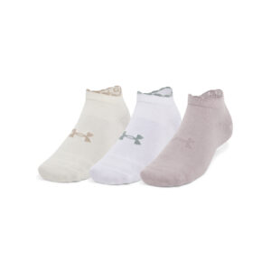 Under Armour Essential Low Cut 3-Pack Gray Dawn/ White/ Gray Dawn S-alacsony-ár