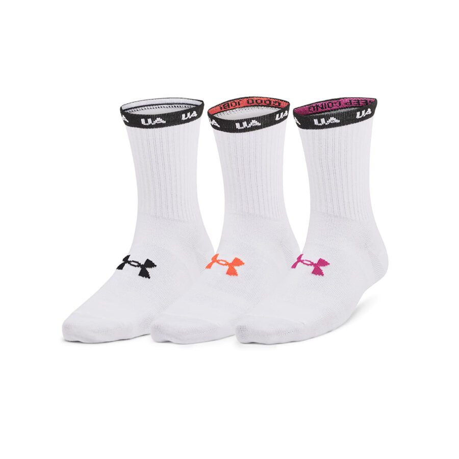Under Armour Essential Nv Mid Crew 3-Pack White S-alacsony-ár
