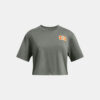 Under Armour Girls' T-shirt Pjt Rck Campus Crop SS - Girls