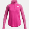Under Armour Girls' T-shirt Tech Graphic 1/2 Zip - Girls