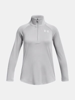 Under Armour Girls' T-shirt Tech Graphic 1/2 Zip - Girls Under Armour Girls' T-shirt Tech Graphic 1/2 Zip - Girls