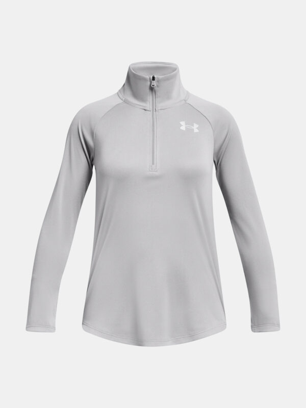 Under Armour Girls' T-shirt Tech Graphic 1/2 Zip - Girls Under Armour Girls' T-shirt Tech Graphic 1/2 Zip - Girls
