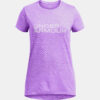Under Armour Girls' T-shirt UA G TECH TWIST WDMK LOGO SS - Girls