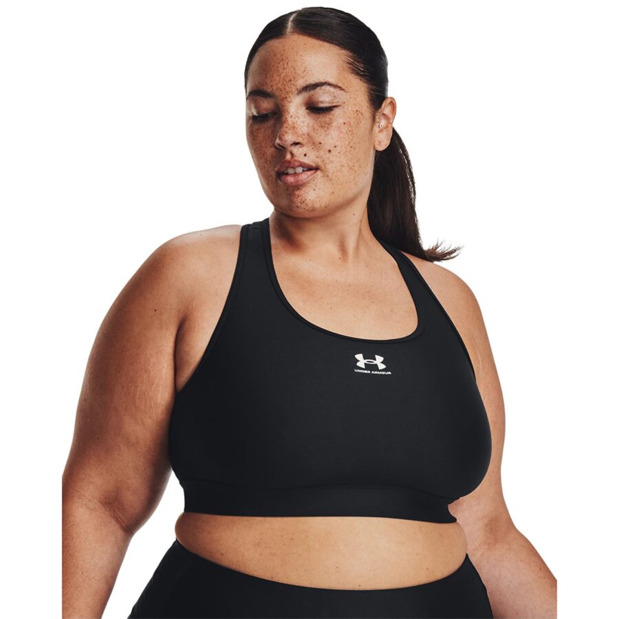 Under Armour HeatGear Mid Padless Black/ Black/ White XS-alacsony-ár