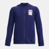 Under Armour Hoodie UA Rival Terry FZ Hoodie-BLU - Boys