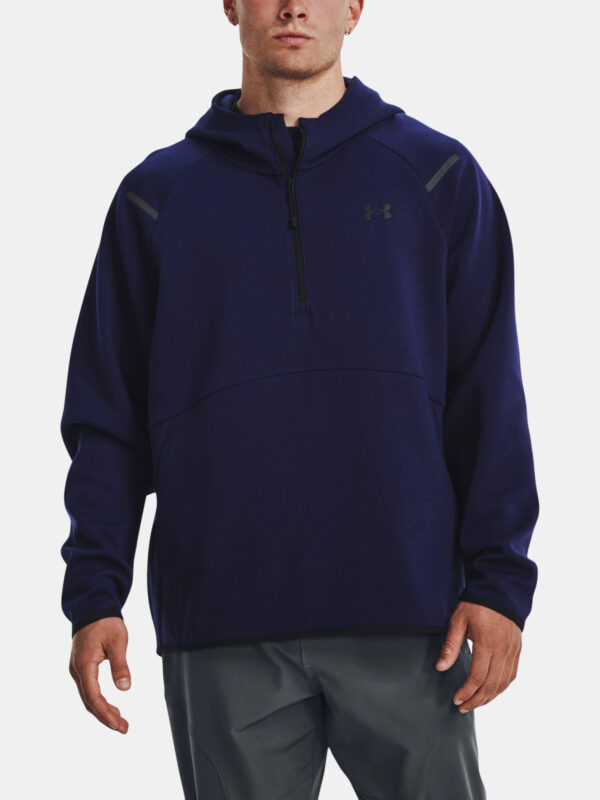 Under Armour Hoodie UA Unstoppable Flc Hoodie-BLU - Men's