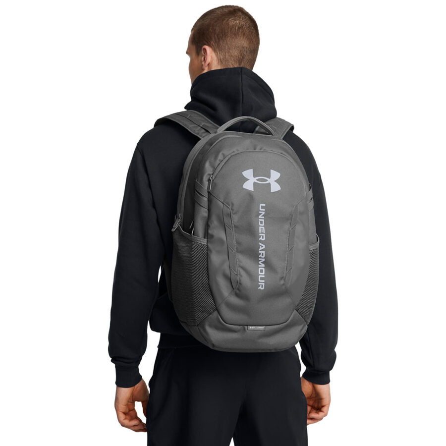 Under Armour Hustle 6.0 Backpack Castlerock/ Steel Universal-alacsony-ár