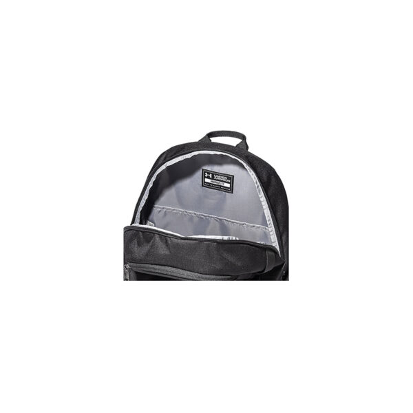 Under Armour Hustle Lite Backpack Black/ Black/ Metallic Silver Universal-alacsony-ár