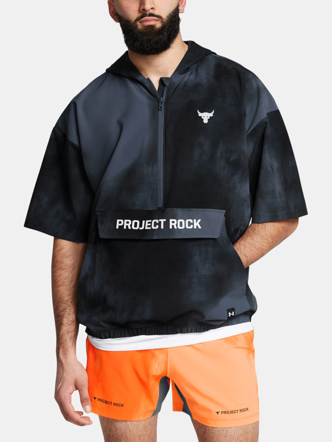 Under Armour Jacket Pjt Rck Warm Up Â? Zip Jacket-GRY - Men