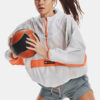 Under Armour Jacket Rush Woven Anorak-WHT - Women