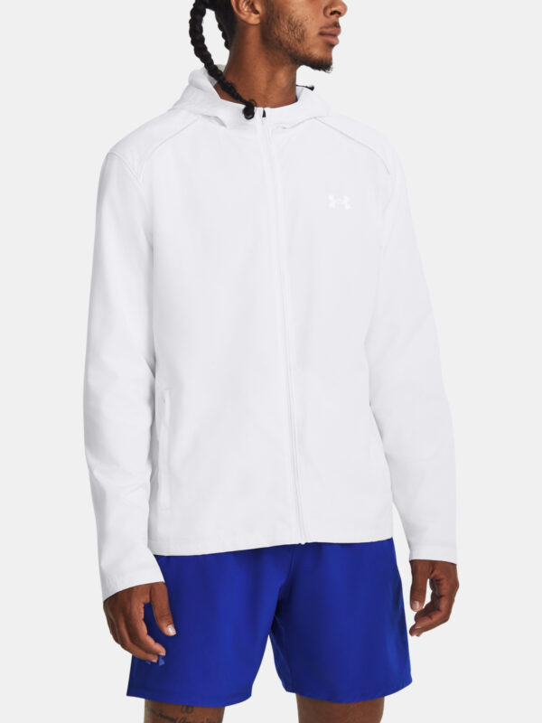 Under Armour Jacket UA STORM RUN HOODED JACKET-WHT - Men