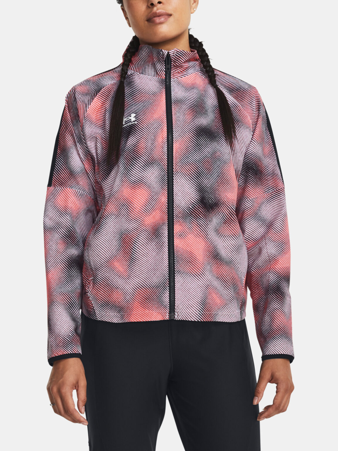 Under Armour Jacket UA Ws Ch. Pro Track PRNT-RED - Women